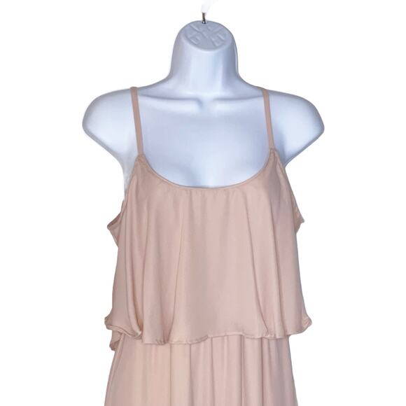 Show Me Your MuMu Caitlin Ruffle Maxi Dress S NWOT - Picture 5 of 12